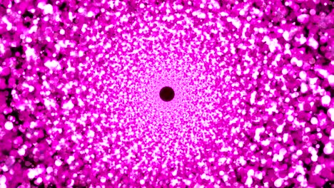fondo abstracto con partículas violetas