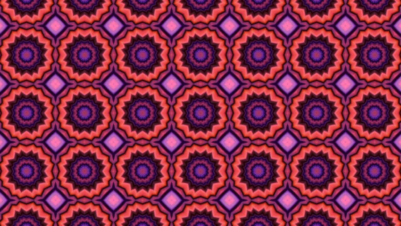 movimiento de fondo de kaleidoscopio abstractamente colorido