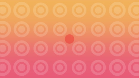 Vibrant easter celebration abstract design with circular pattern