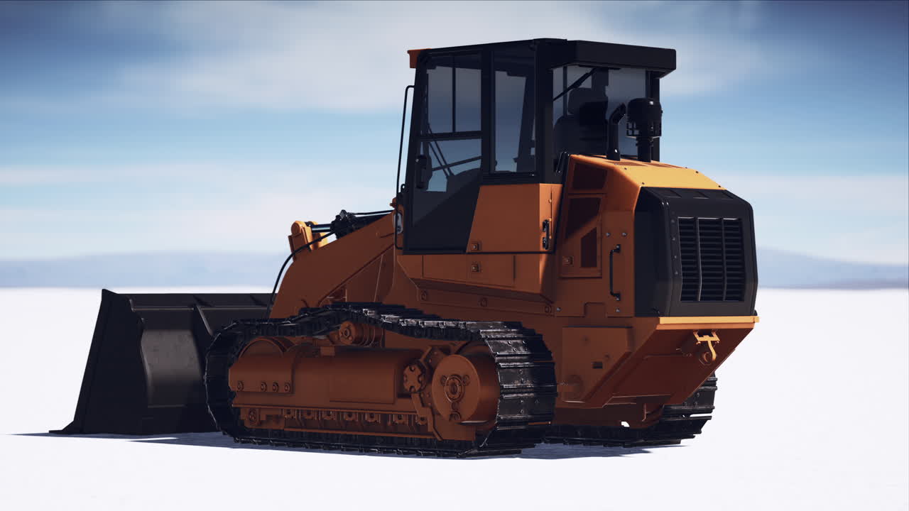 소금 사막 도로 에 있는 도로 등급 기계