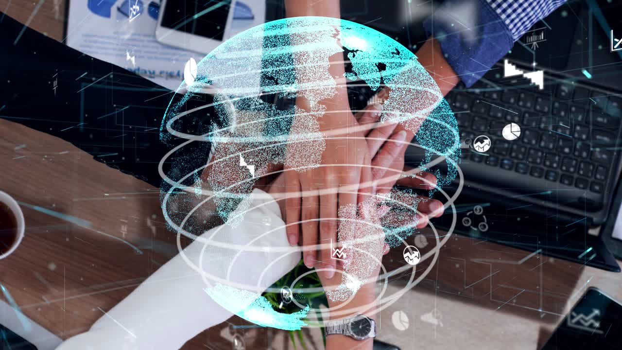 Conceptual vision of business people in the corporate staff meeting