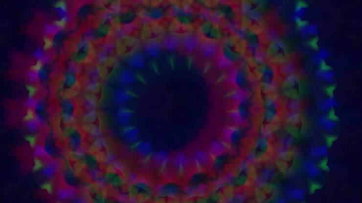Sfondo astratto futuristico. Loop fantastico dinamico in movimento. Filmato 4K di alta qualità.