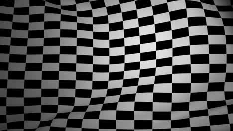 Checkered-flag-waving