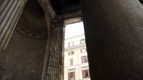 ancient roman architecture in rome, italy