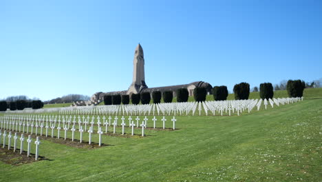 ossuaire de douaumont, verdun, france