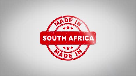 made in south africa stamp