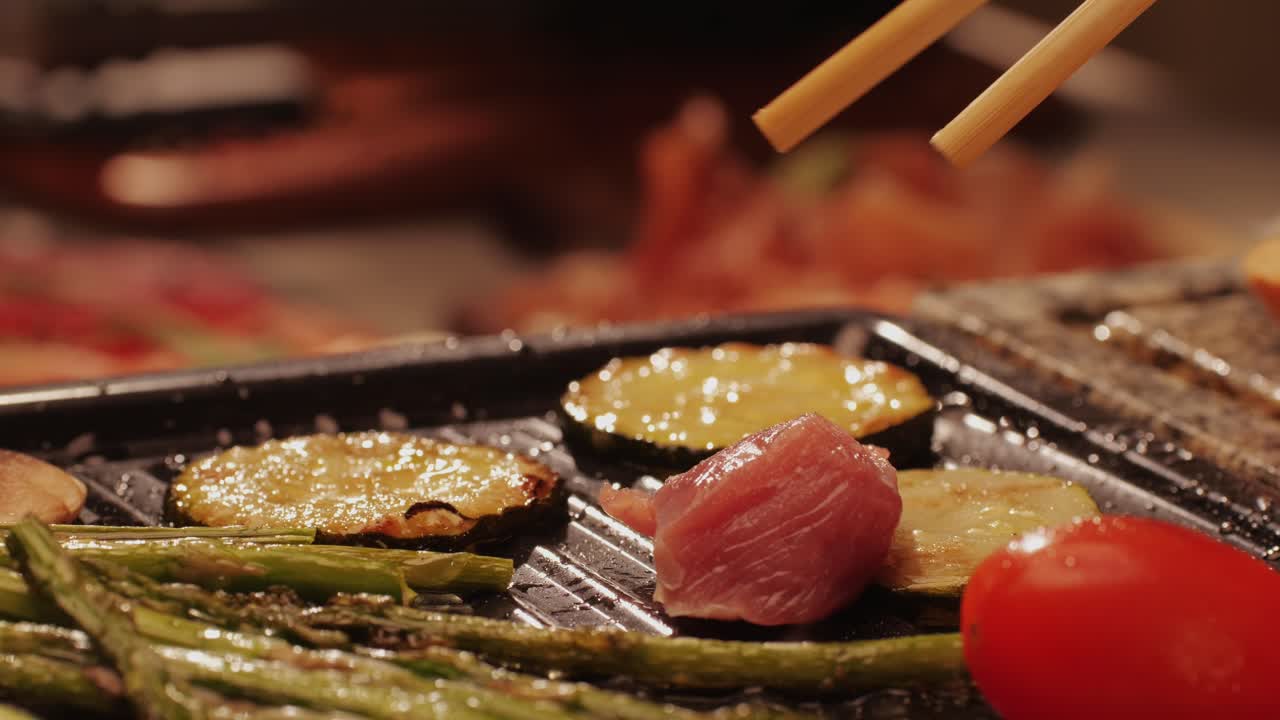 French Swiss or Spanish restaurant with traditional tapas food, Spanish cuisine, delicious tapas and cheese plate, bruschetta with cheese, olives dry tomatoes and tasty sandwich bar appetizer, buffet