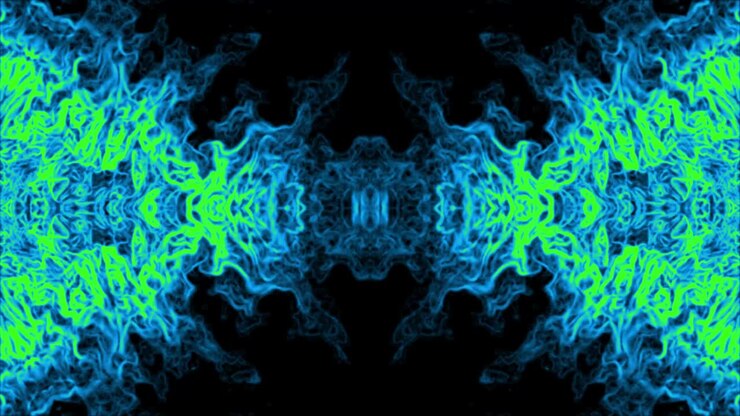 Kaleidoscopic video background. Geometrical psychedelic kaleidoscope background. 4K Psychedelic Kaleidoscope Geometric loop rotation. For VJ DJ stage loop, yoga art therapist background, fashion intro