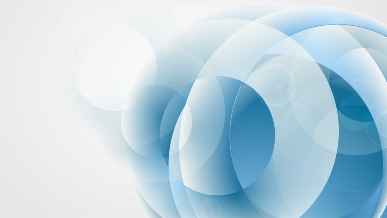 파란색과 회색 추상적인 반이는 기하학적 운동 배경