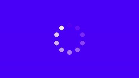 loading circle icon searching updating and buffering circle icon animation on black background 4k