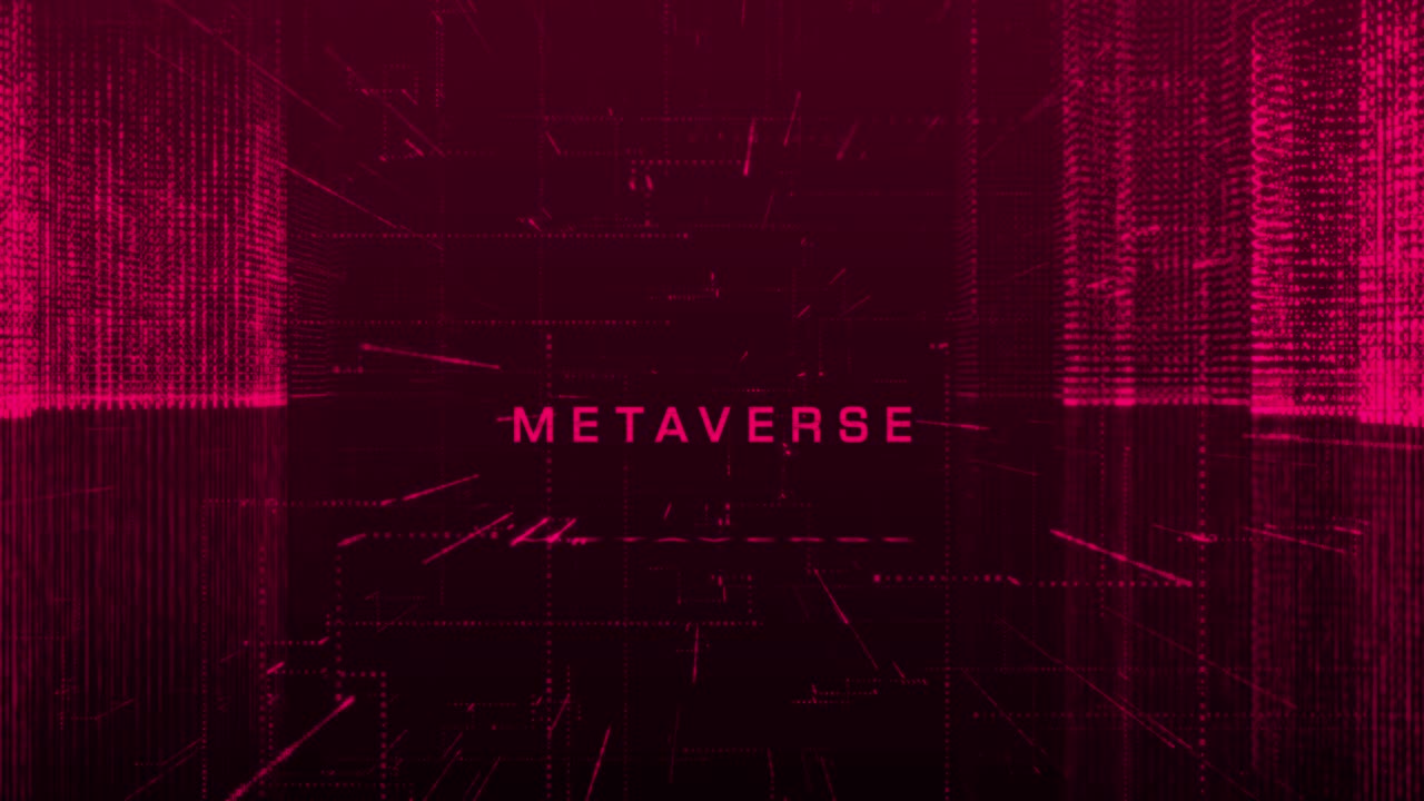 abstract metaverso digital ciber ciudad fondo stock video usa, tecnología, elementos en bucle diseño de la ciudad partícula, abstract, fondos