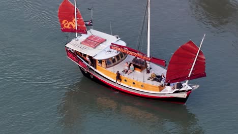 tourists enjoy a boat ride in mangroves