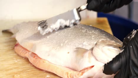fish filleting process