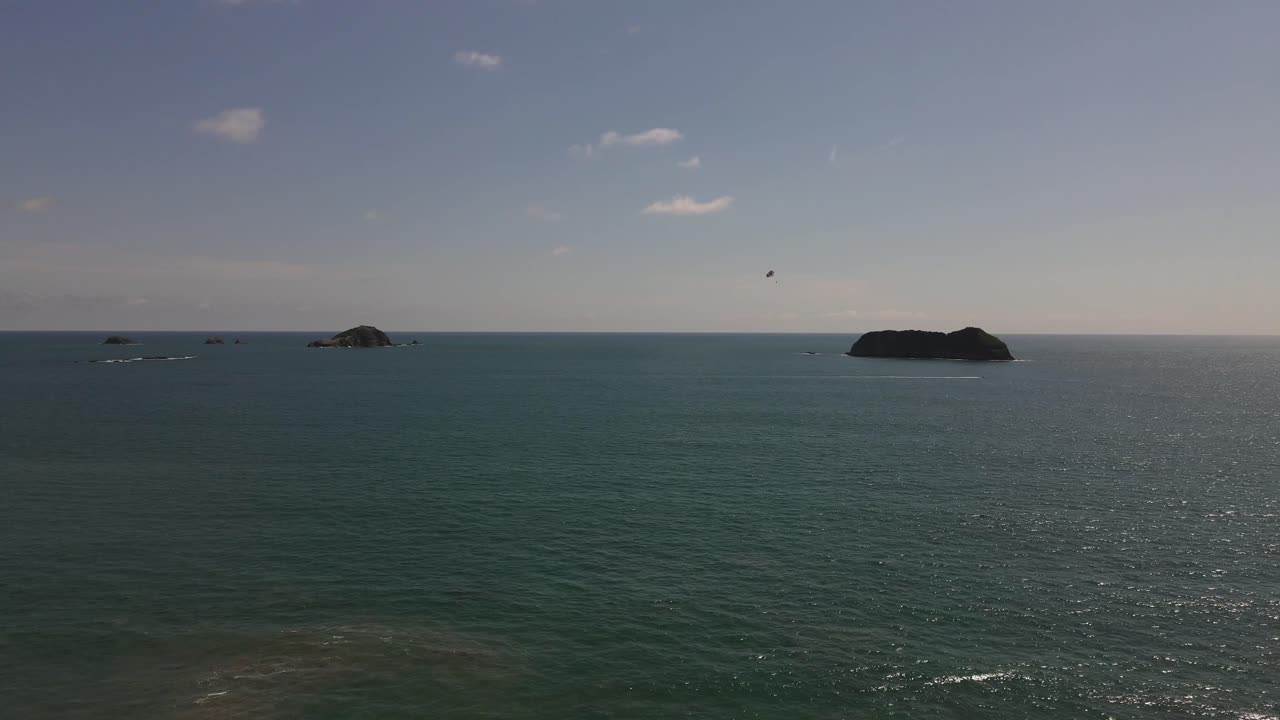 바다 의 공중 파노라마 사진