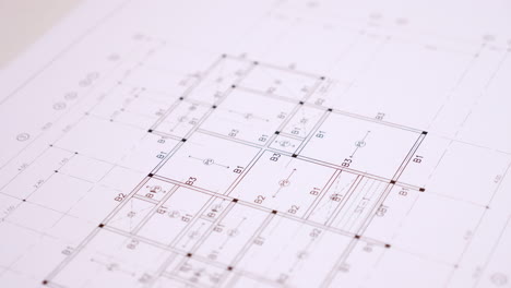 einzelheiten des architekturentwurfs, bauplan des hauses