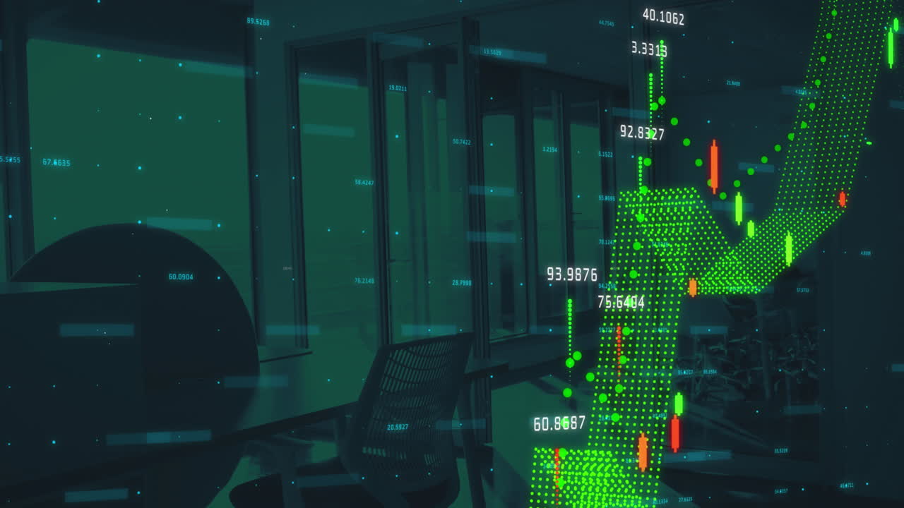빈 사무실에 대한 통계로 재무 데이터 처리의 활성화