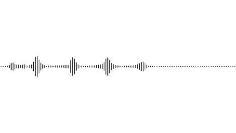 Ein-Weißer-Und-Schwarzer-Audiovisualisierungseffekt