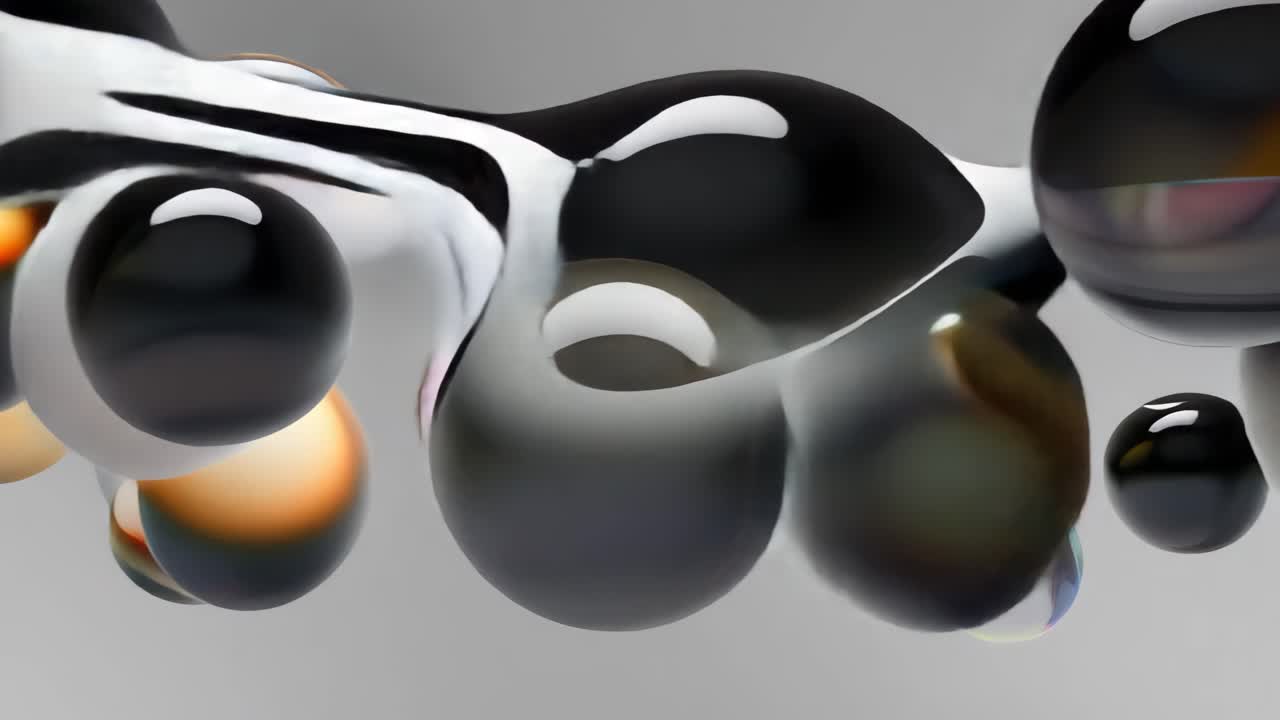 esferas 3d abstractas