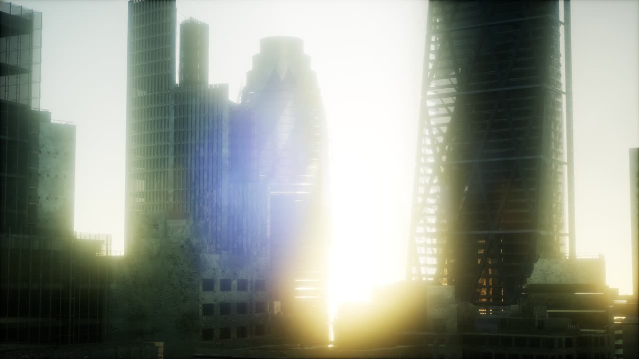 el atardecer de londres