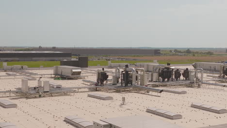 industrial rooftop ventilation system