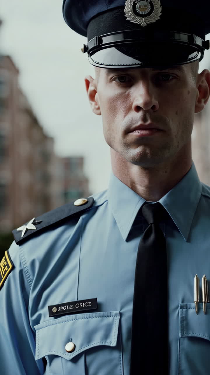Police Officer Portrait