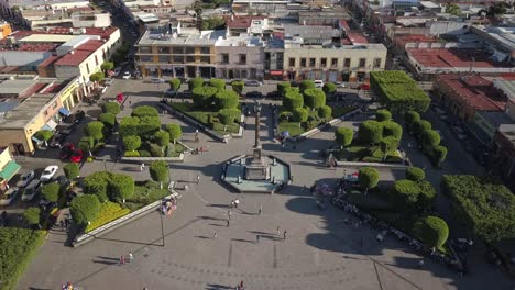 village in mexico manzanillo drone shoot