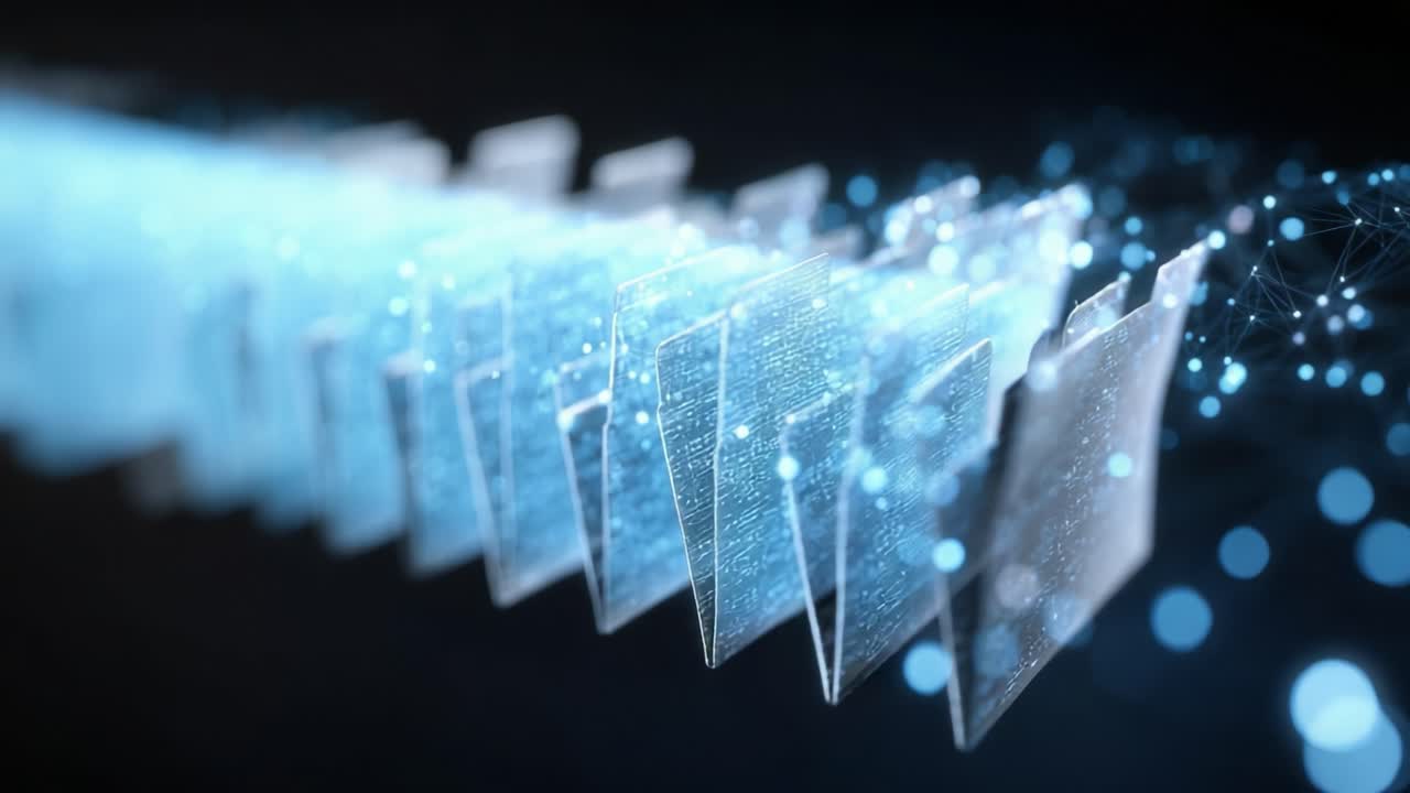 Dynamic Visualization of Digital Folders and Network Connections: Exploring the Interplay Between Data Structuring and Information Flow in a Virtual Space