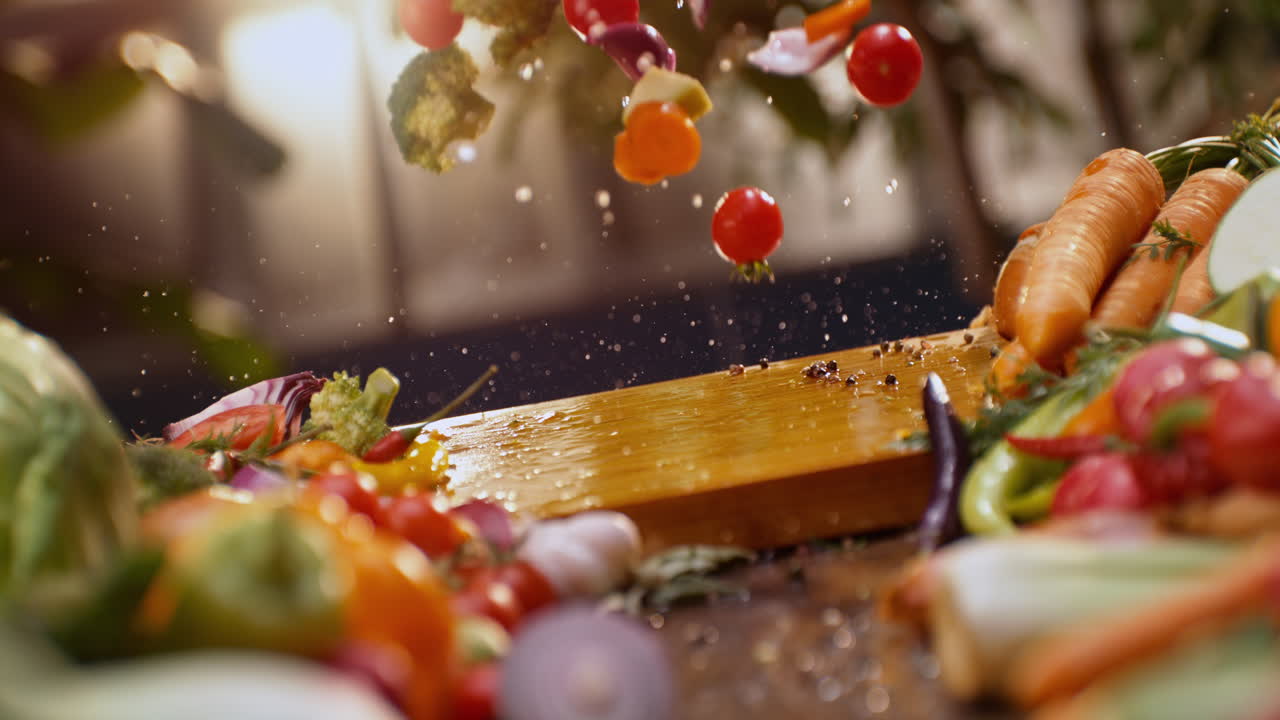 preparación de hortalizas frescas