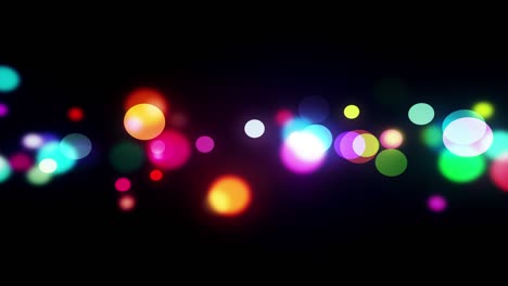 colorful bokeh, abstract 4k animation