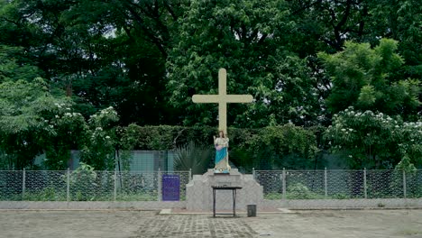 it is located in bandel church, west bengal