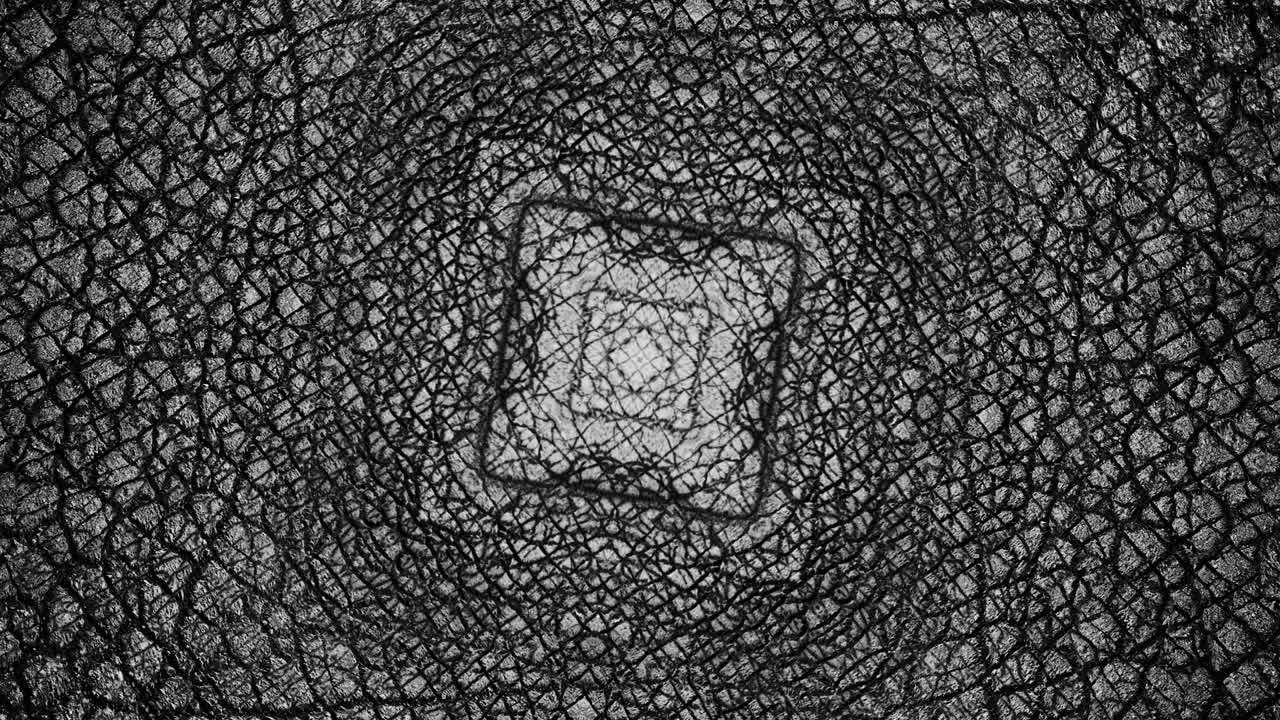 simetría del asfalto en movimiento