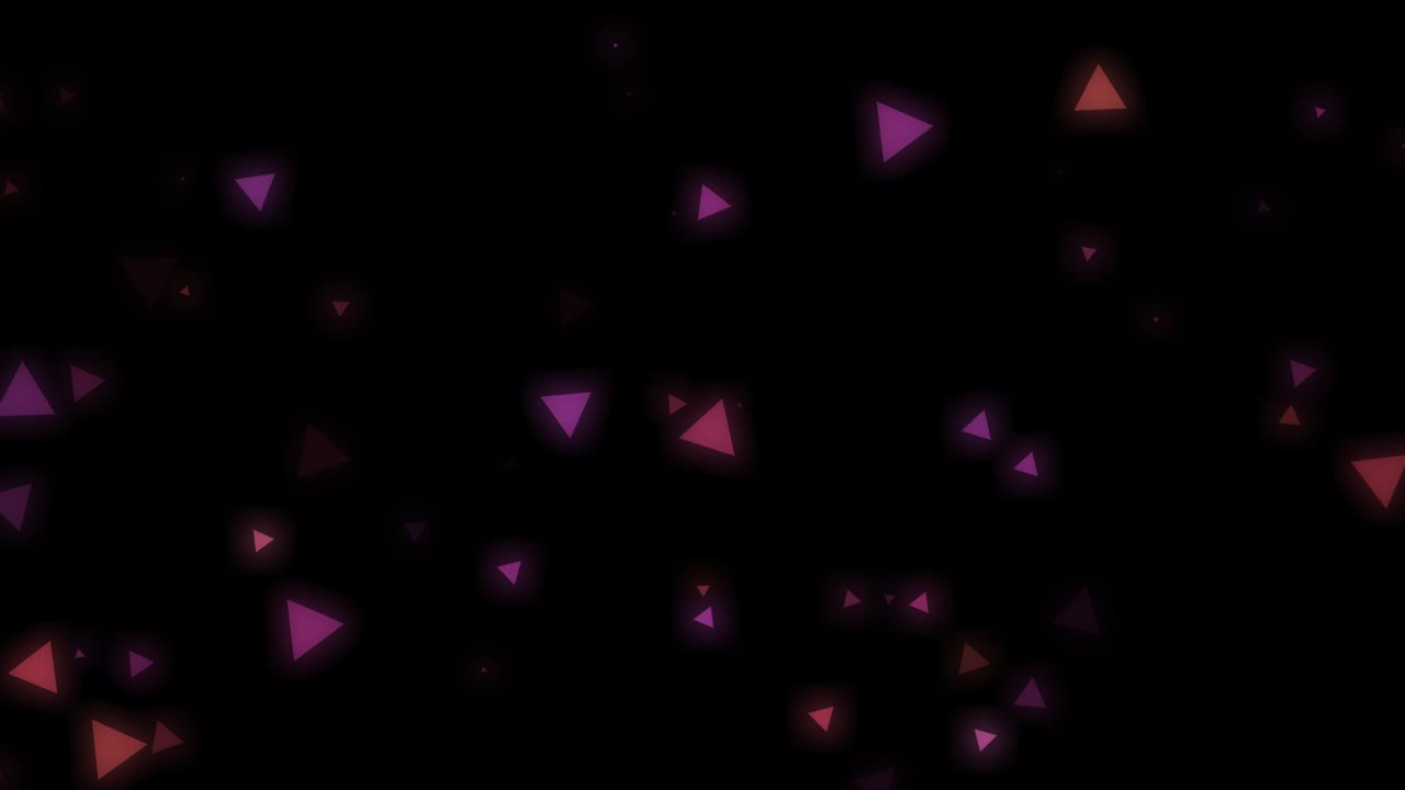 material de bucle de fondo gráfico de las hadas de las partículas brillantes