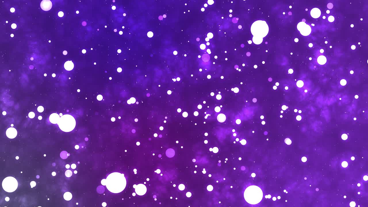 떠다니는 폴카 점 입자 애니메이션 모션 그래픽