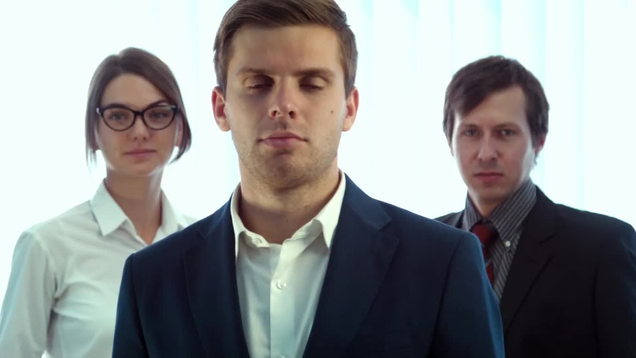 retrato del equipo de negocios