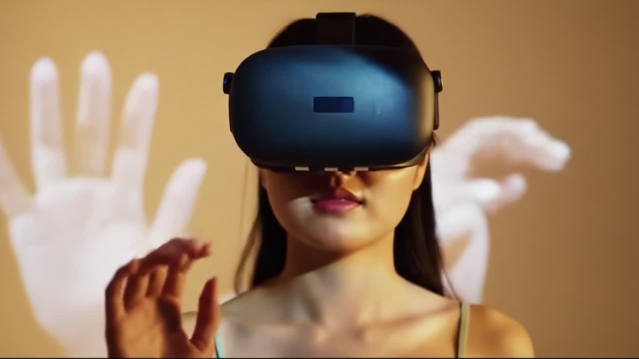 Participants engage with advanced virtual reality systems, showcasing innovative experiences and interactions at a technology event. Experts share insights on the future of this transformative medium.