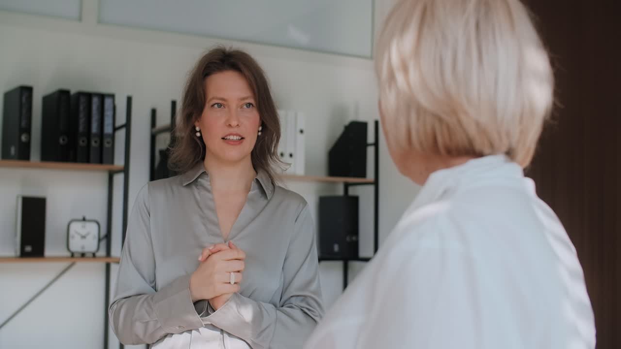 Business women meeting in office
