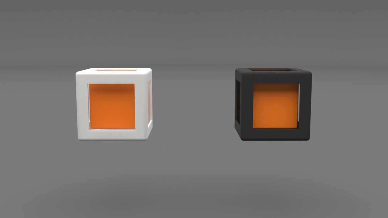 Modern contrast boxes Design business able to loop seamless 4k