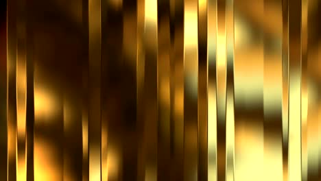 abstract motion gold waves vertical material flowing movement, golden metallic background, seamless