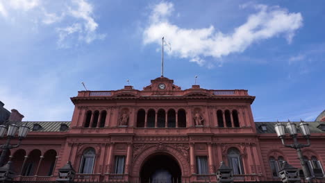 casa rosada during the day