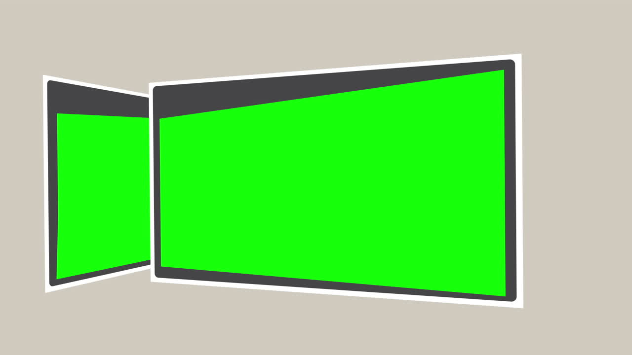 espacios de copia animados