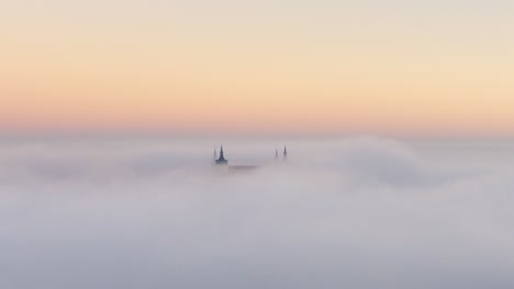 foggy morning in toledo