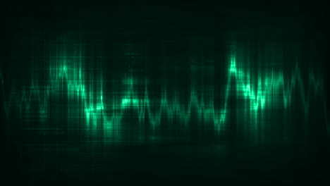 fondo de onda verde abstracto
