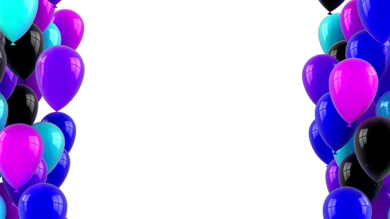 globos de aire que vuelan hacia arriba