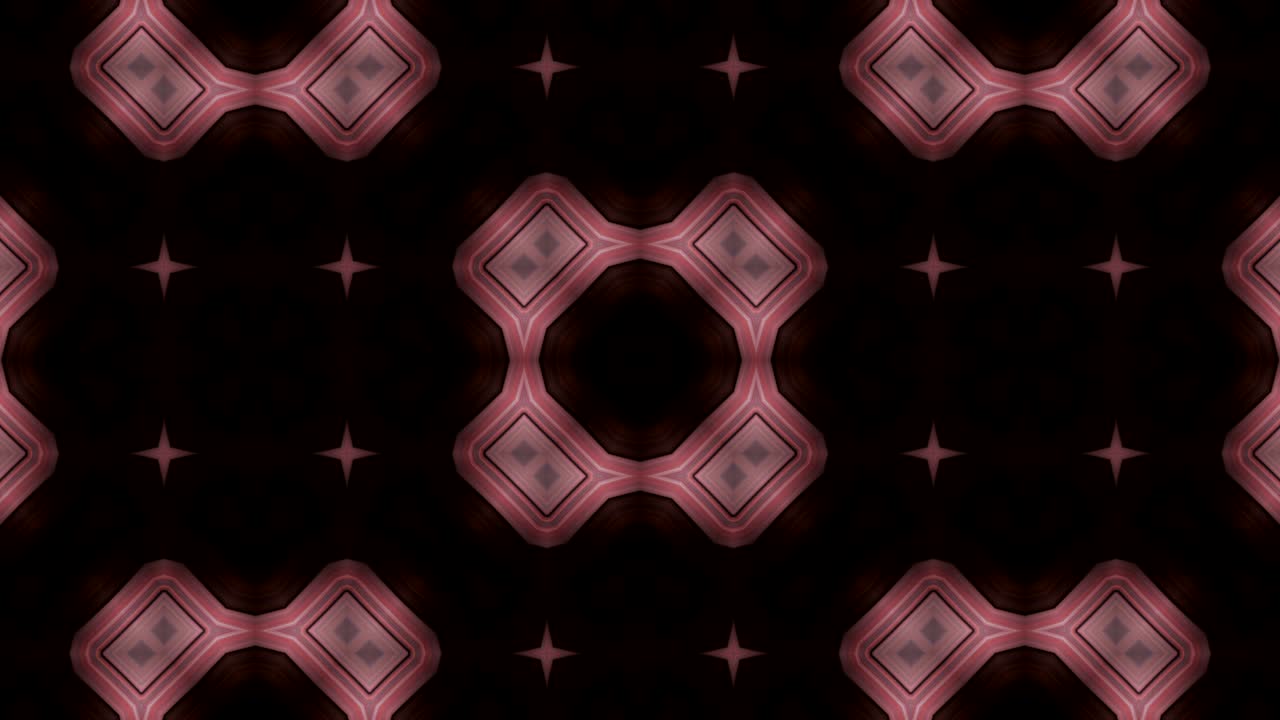 patrón kaleidoscópico abstracto