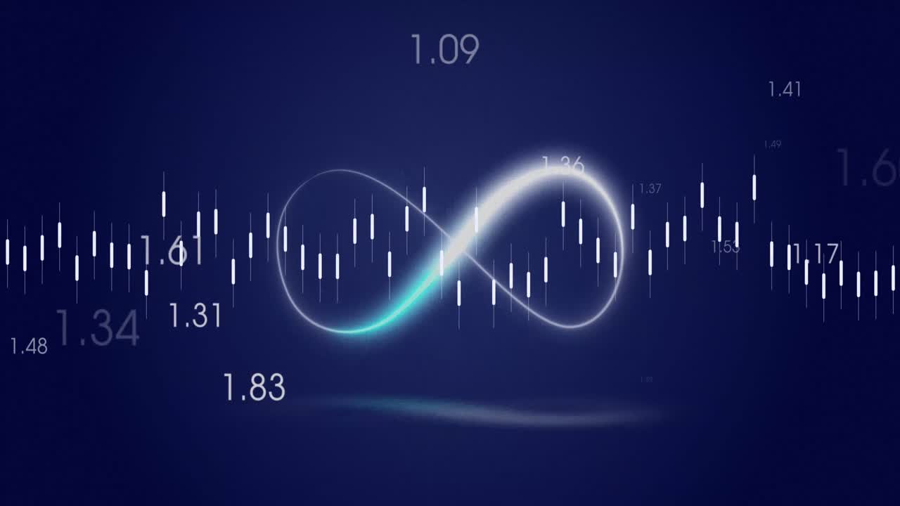 Animation of data processing over shapes