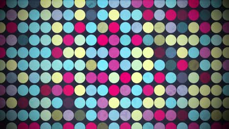 pequeño patrón de puntos coloridos abstractos
