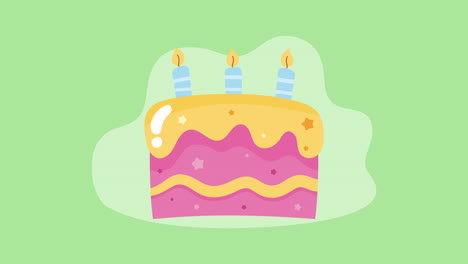 birthday cake illustration