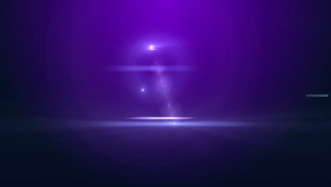 animation of digital interface circles flashing on purple background