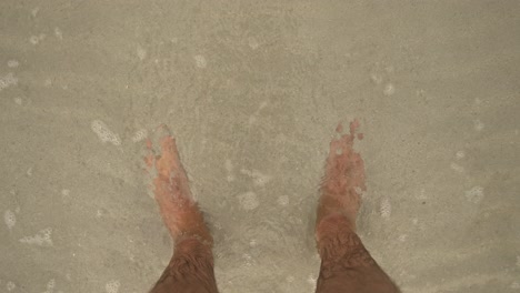 해변에서 는 남자 4k