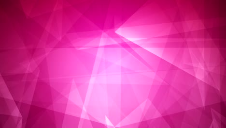 4k abstract glowing futuristic, network, technology, science, celebration geometrical pink - purple loopable background with triangles